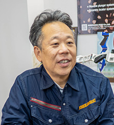 インタビュー風景