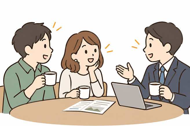 終了後の個別相談会 イメージ画像